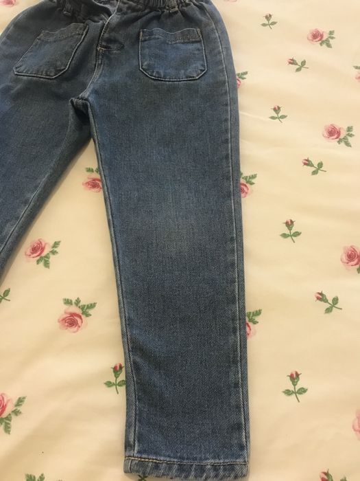 Jeans Zara modelo paperbag ou baggy