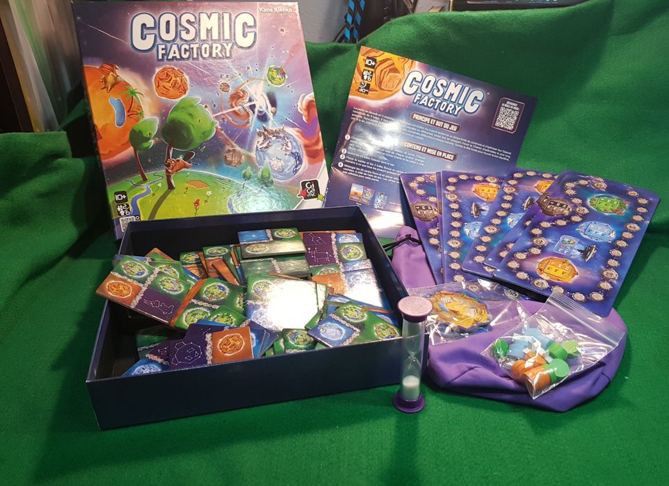 Jogo de tabuleiro Cosmic Factory