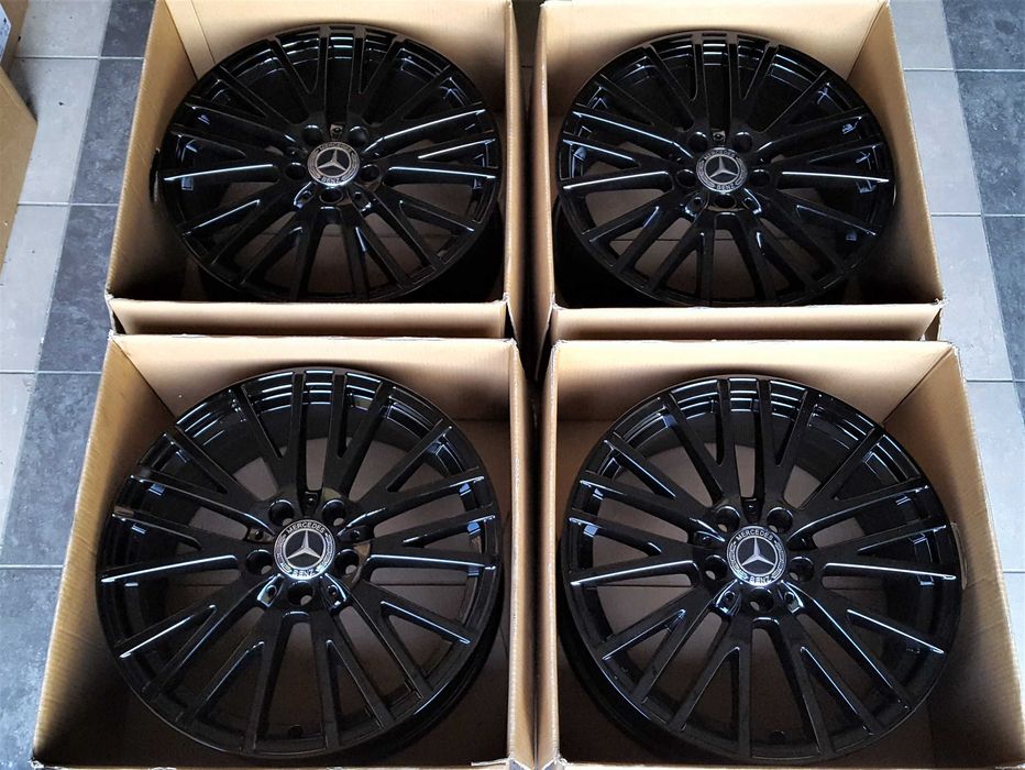 Alufelgi 18 Mercedes A B C CLA GLA ML V Vito Czarne ! 5x112 281#