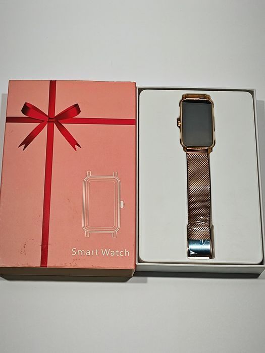 Smartwatch Yohuton Wodoodporny Ip68 Różowe Złoto Android / Ios