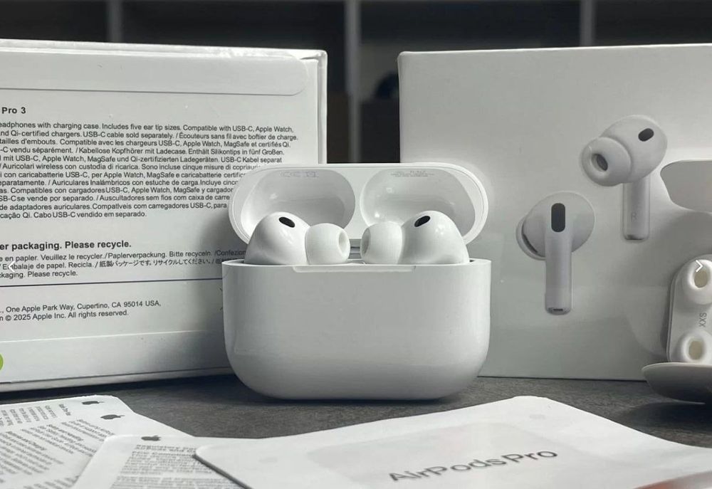 Навушники AirPods Pro 3 (Максимальна якість, гарантія 6 місяців)