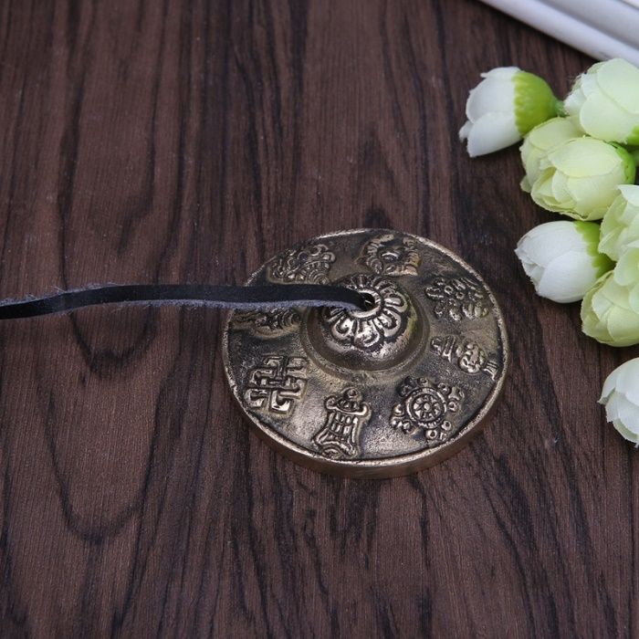 Sino de Budismo do Tibete 6,5 cm - Budismo, Yoga, Meditação Tingsha