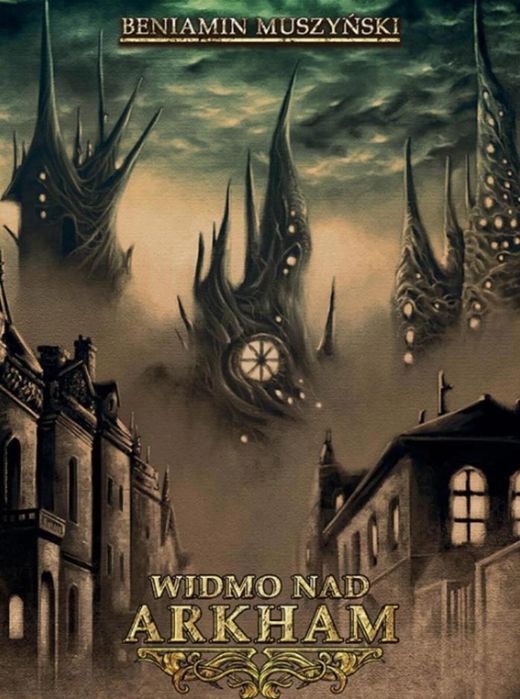 Widmo nad Arkham 2ed Black Monk ,148x50 mm