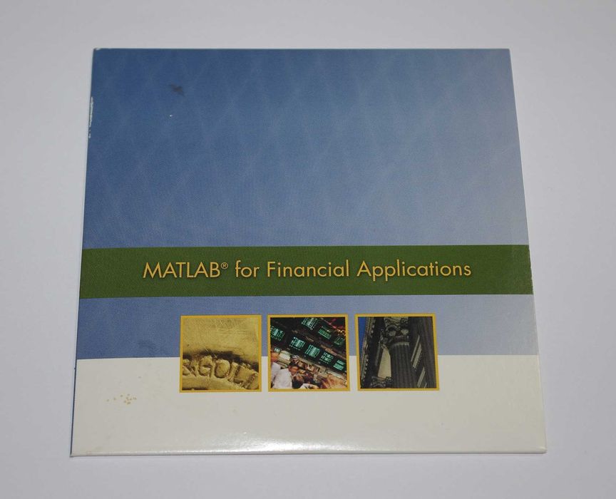 MATLAB for Financial Applications - MathWorks - płyta CD - inżynieria finansowa