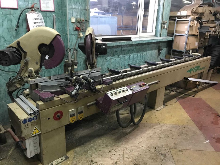 Piła dwugłowicowa FOM automatyczny rozsuwana, sprawna