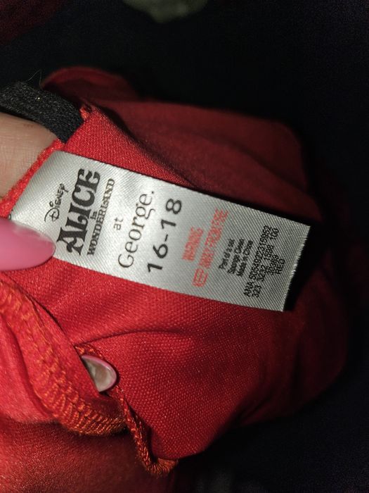 Платье Карточной Королевы.