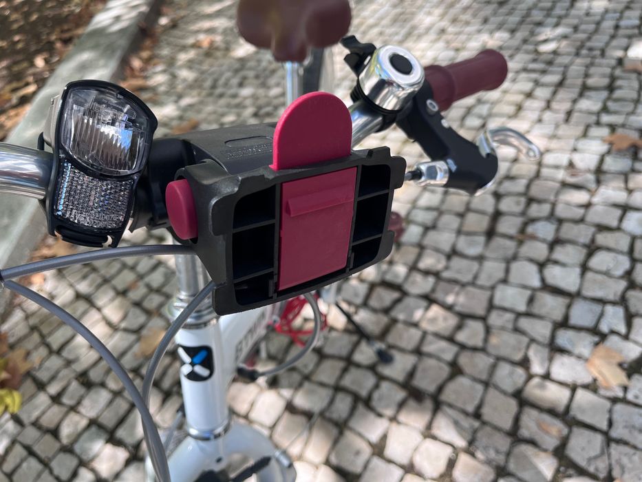 Bicicleta roda 20” com cesto amovível