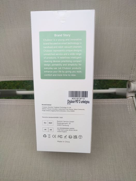 Odkurzacz ręczny marki Chuboor P07D kolor Gradient Grey nowy okazja