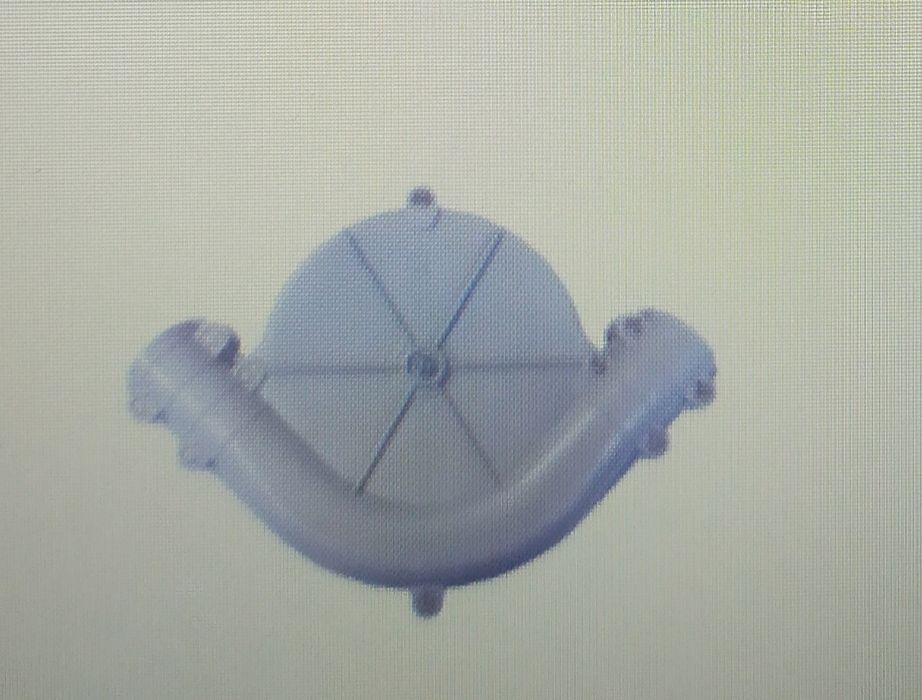 Поворотний кут Daltec, 50 система трос-шайба