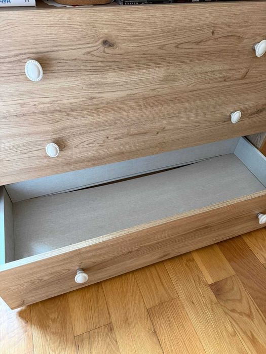 Móvel cómoda quarto com 3 gavetas