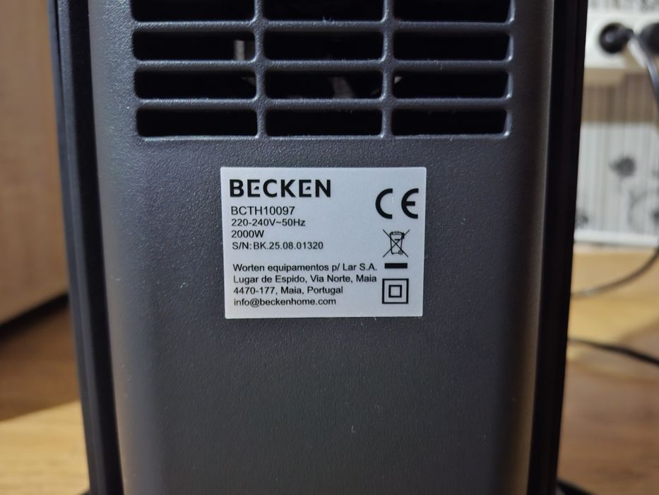 Aquecedor BCTH10097 BECKEN
