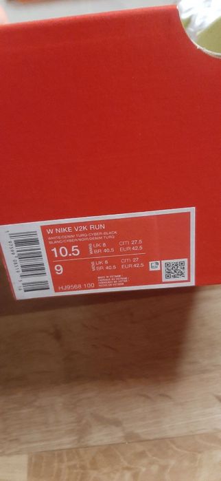 Оригінальні Nike V2K RUN 42.5
