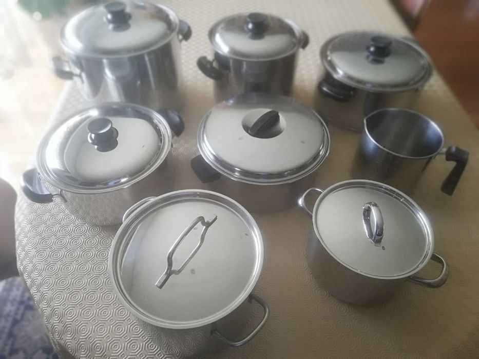 Panelas e tachos em alumínio