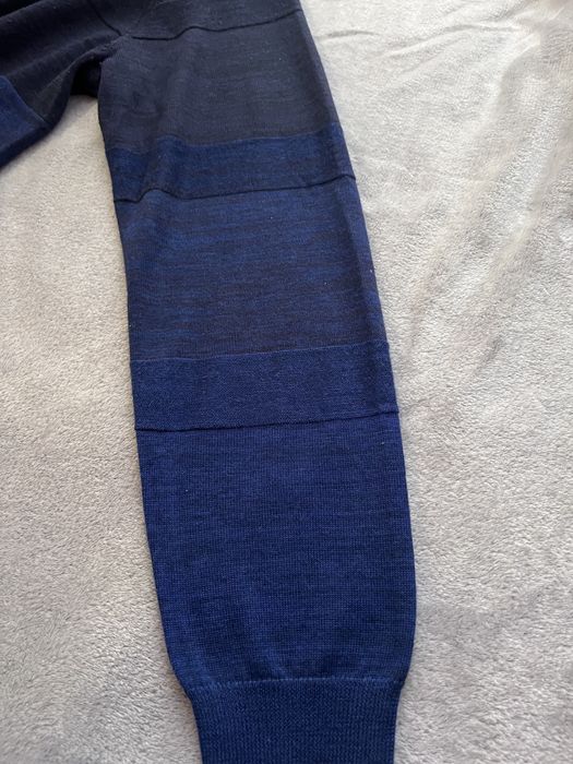 Męski sweter z okrąglym dekoltem