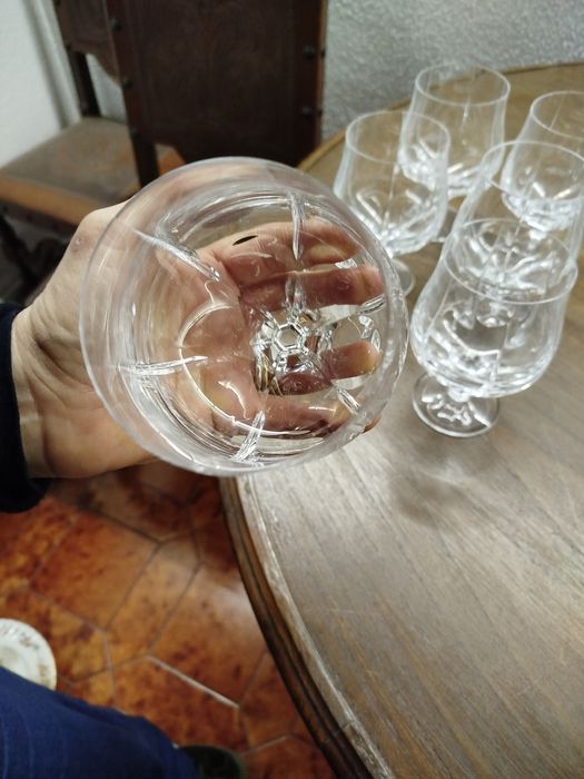 6 copos de balão Cristal D'Arques