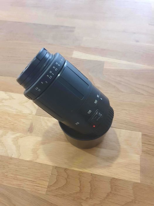 Tamron AF 80-210mm f/4.5-5.6 Canon EF + osłona przeciwsłoneczna + filtr UV | Stan idealny