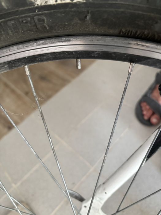 Rower górski XCM koła 26 cali do naprawy koło tył - dwie szprychy