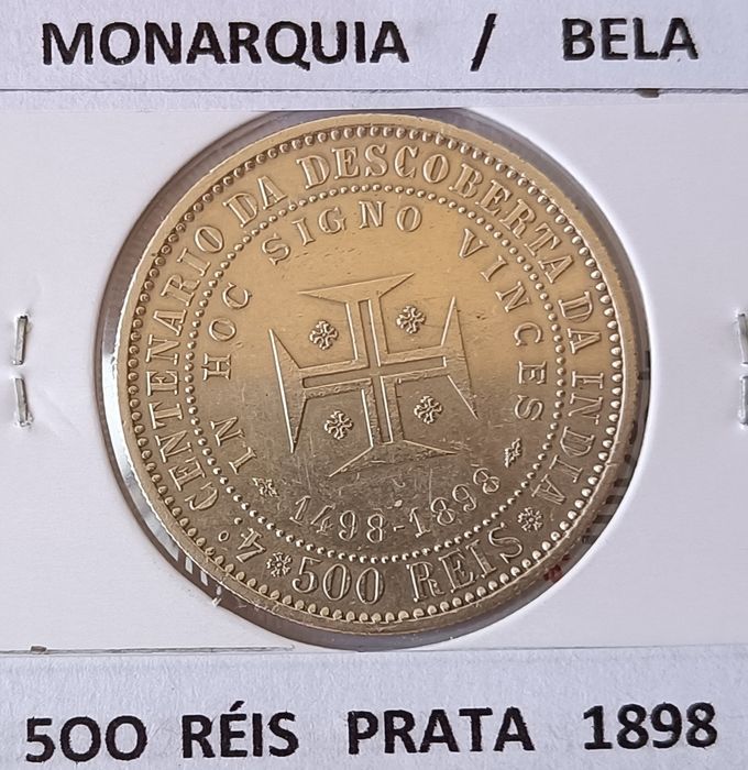 Série em prata  comemorativa da monarquia portuguesa ( Carlos I & Rainha Amélia)
