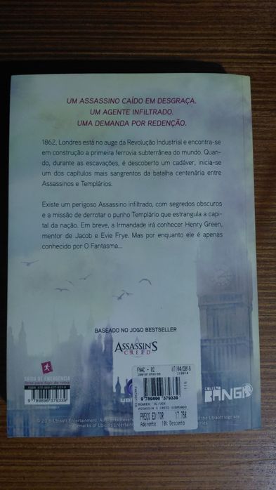 Livro "Assassin's Creed - Submundo"