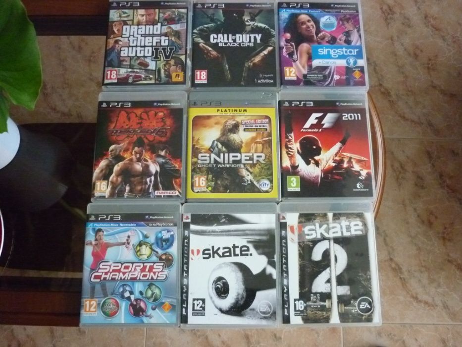 ps3 : 9 jogos sim comando.