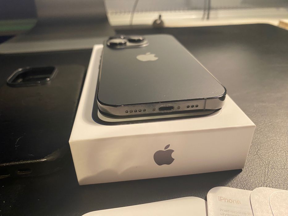 iPhone 14 Pro 128 GB CZARNY | Pierwszy właściciel | Idealny | Komplet