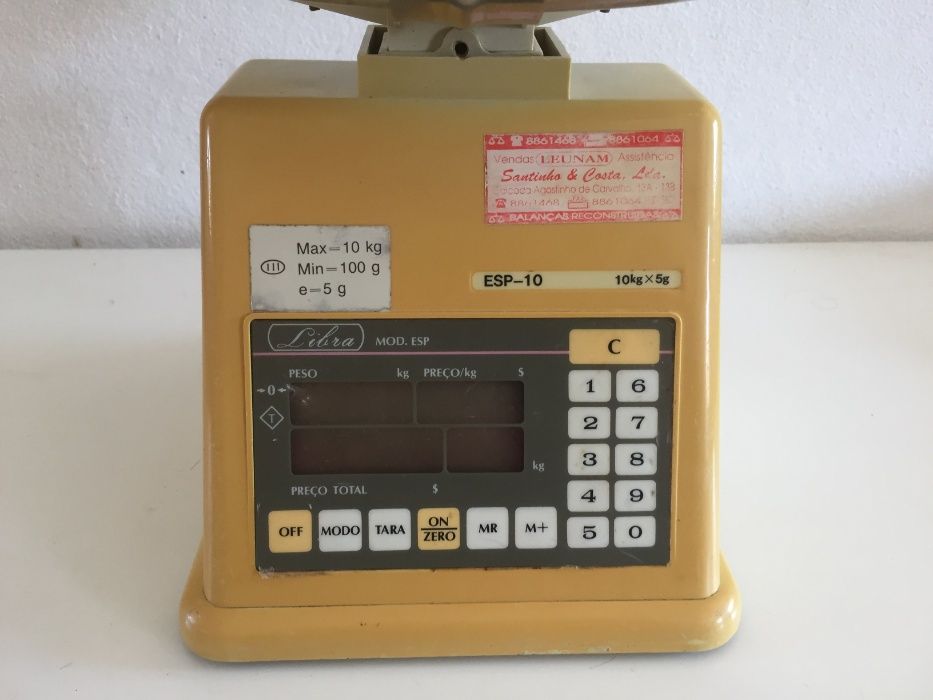 Balança Eletrónica - peças