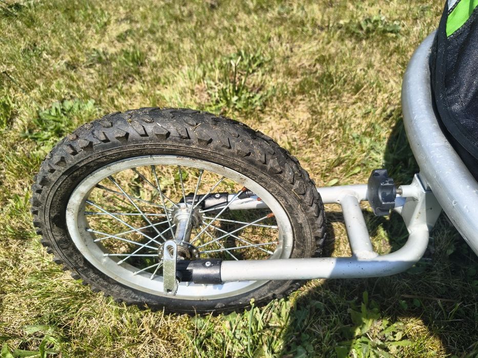 Niemiecka przyczepka rowerowa Queridoo, 2 osobowa