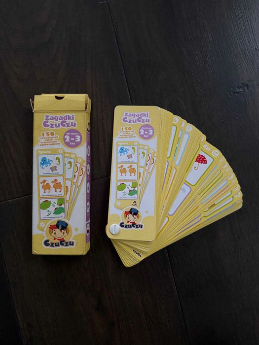 Zagadki CzuCzu dla dzieci od 2 do 3 lat