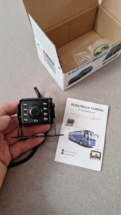 Kamera GreenYi IR638 7 cal AHD 1080P IR do samochodów ciężarowych NOWA