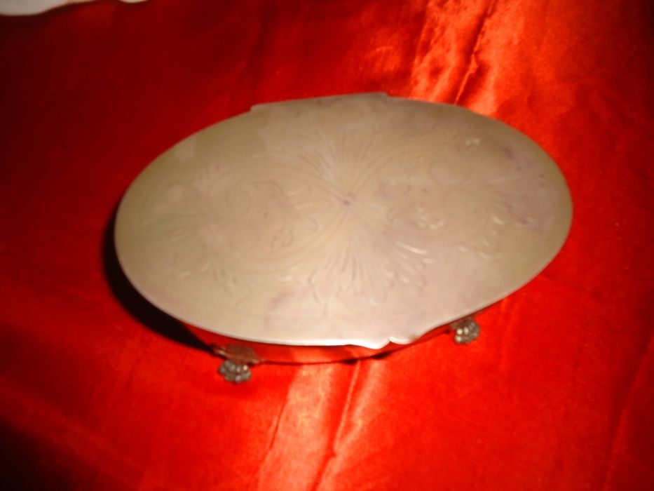 Guarda jóias em prata águia