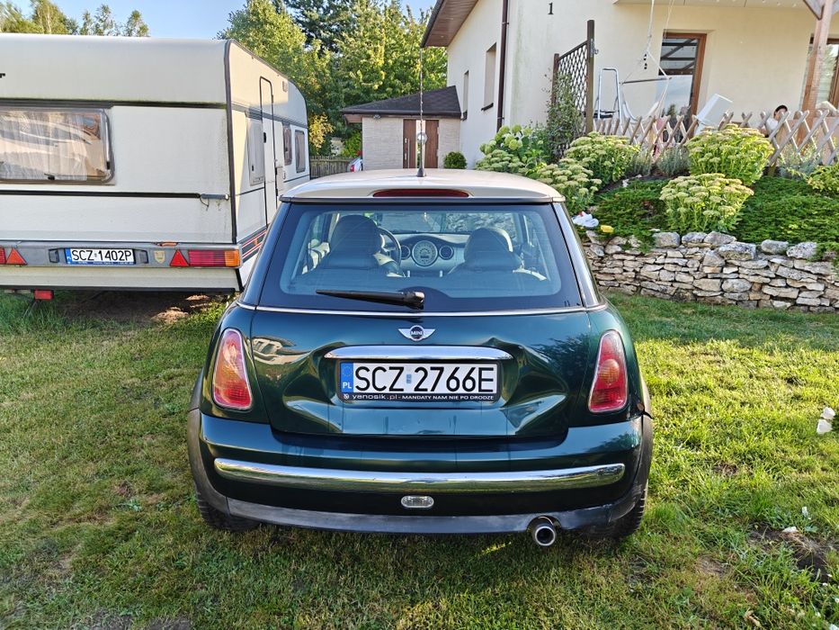 Mini Cooper zielony