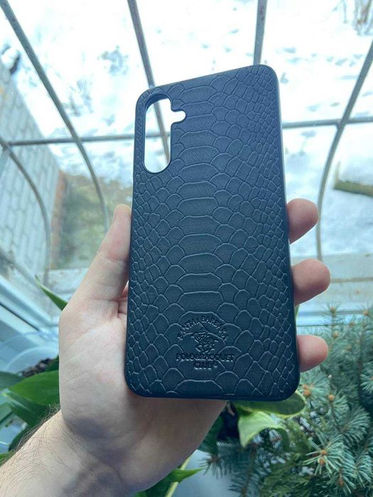 Чохол на Samsung A16 фірмовий під шкіру Санта Барбара