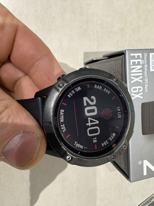 Garmin fenix 6x pro solar / gwarancja