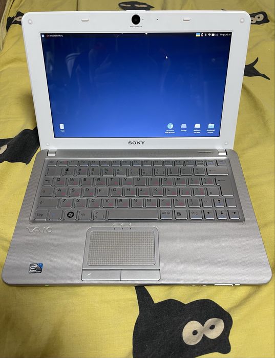 Sony VAIO PCG-4T1M — Рабочий ноутбук с Linux, для интернета и учебы