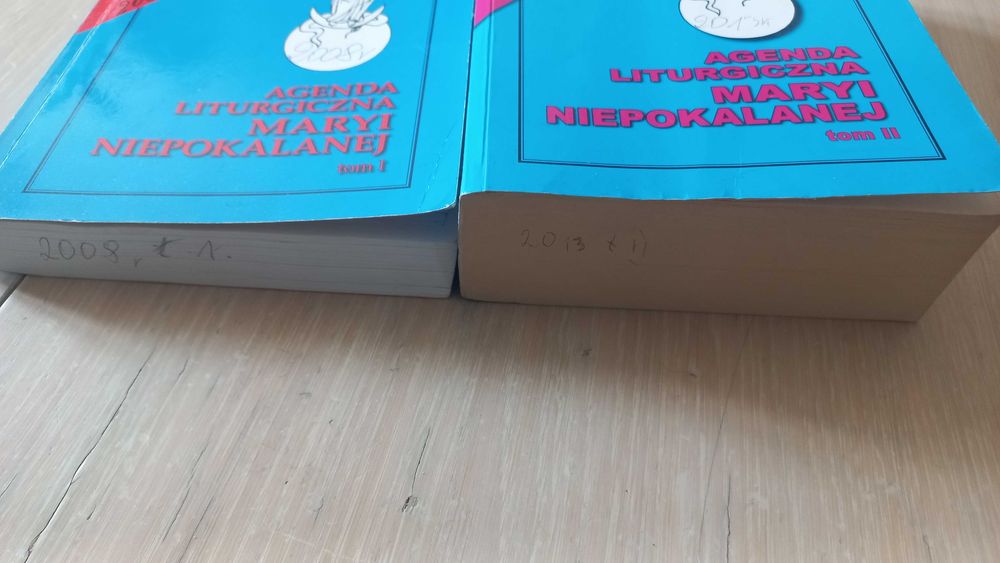 Agenda Liturgiczna Maryii niepokalanej