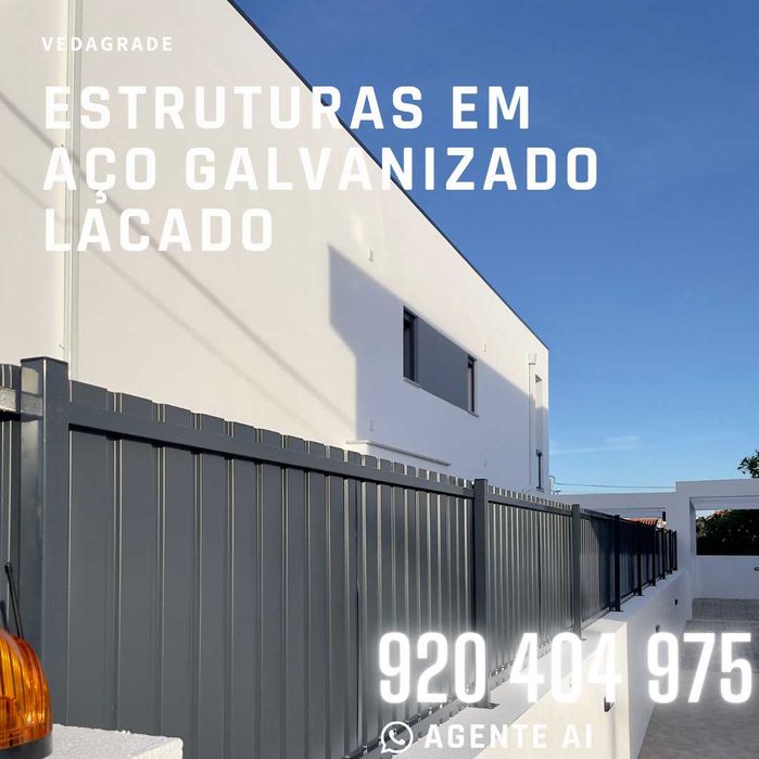 Vedações / Chapa / Rede / Painel de rede / Gradeamentos / Portão