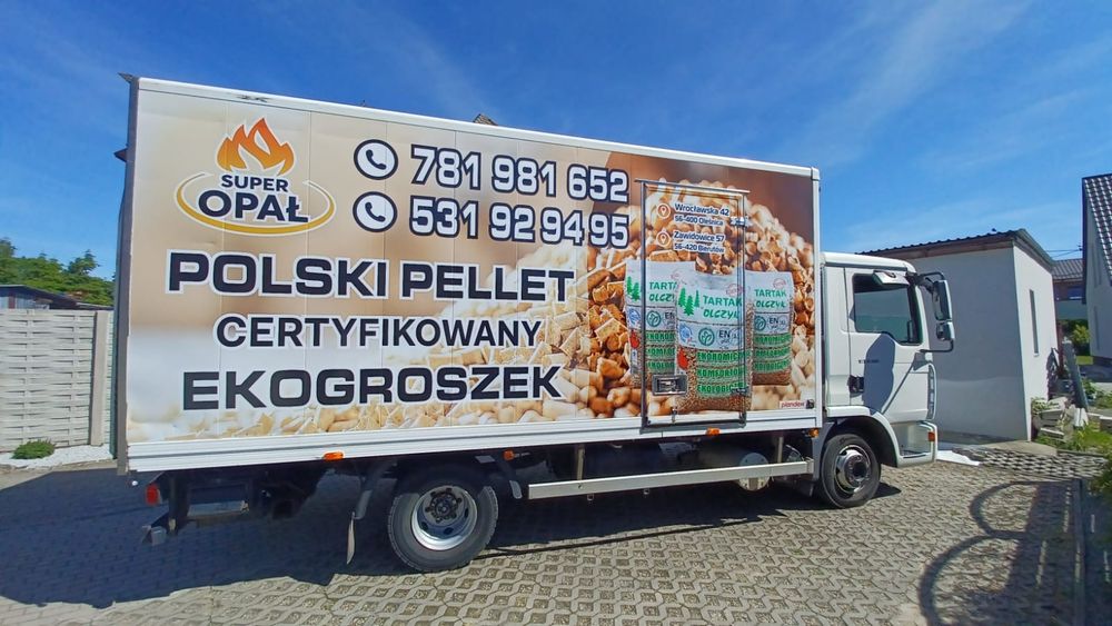 Pellet certyfikowany FUOCO 19MJ ENplus A1 klasa Premium Plus 0,4% popiół Dostawa gratis