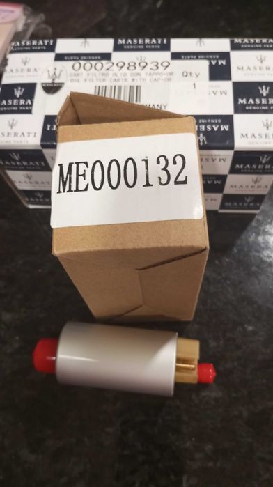 Ferrari: filtro de óleo