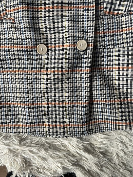 Marynarka w kratę Sinsay w rozmiarze XL