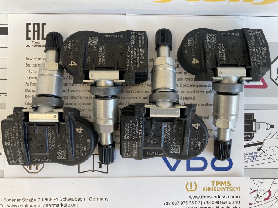 INFINITI\Ниссан\Renault\Датчики давление шин  40700-4cb0b 407003JA0A