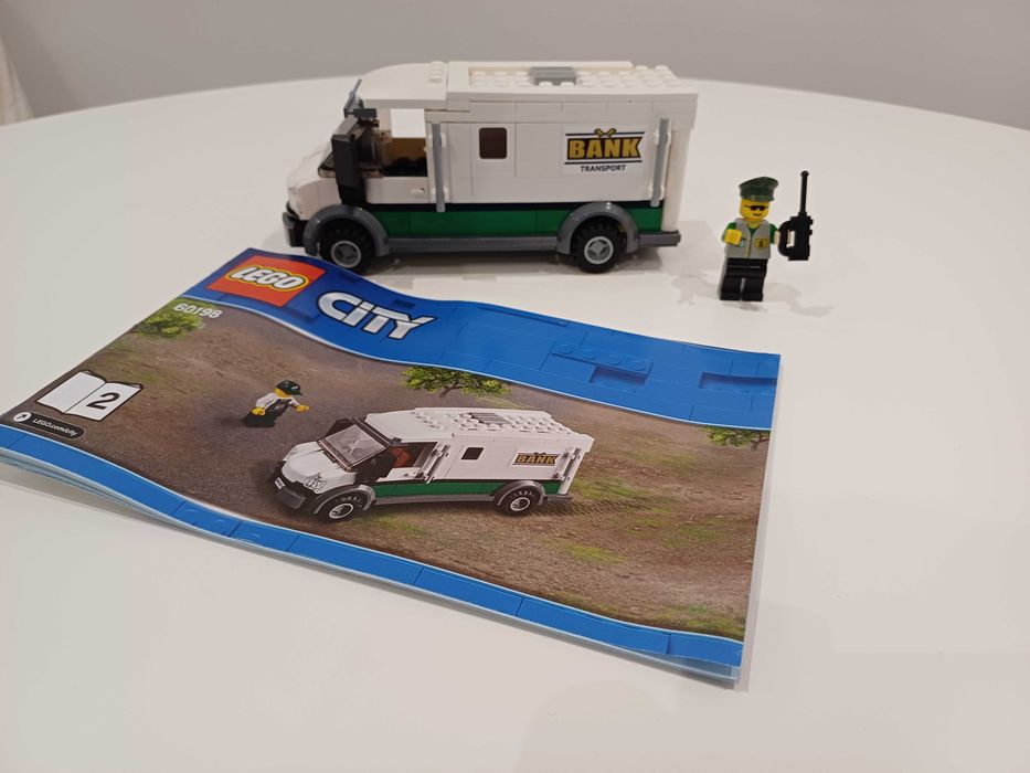 Lego city samochód banku nr kat. 60198