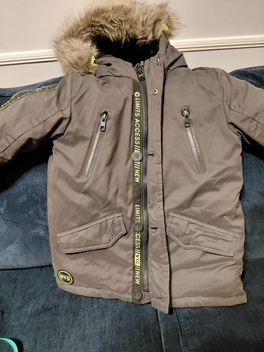 Kurtka puchowa c&a roz. 122