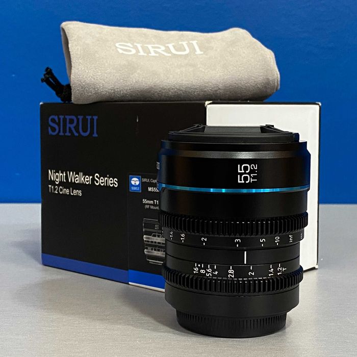 SIRUI Night Walker 55mm T1.2 (Canon RF-S) - 3 ANOS DE GARANTIA