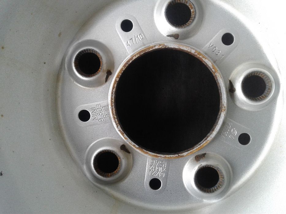 Felgi stalowe kpl MINI 5x120 6,5Jx16cali ET46 MINI R60 R61 Countryman