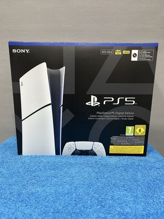 PS5 Slim Digital NOVA e SELADA com Garantia 3 anos—Oportunidade única!