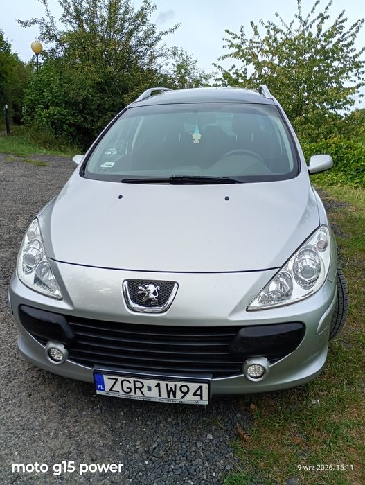 PEUGEOT 307 SW 1.6 HDi, kombi . Zwykłe sprzęgło, fabrycznie bez DPF'a