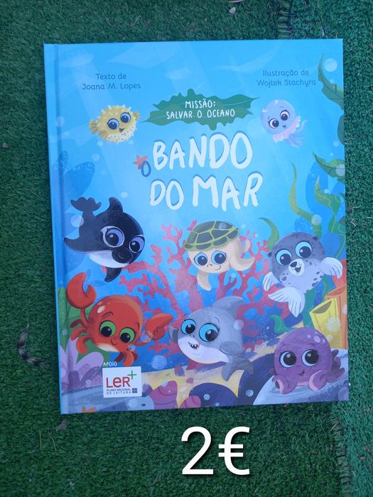 Vários livros para crianças