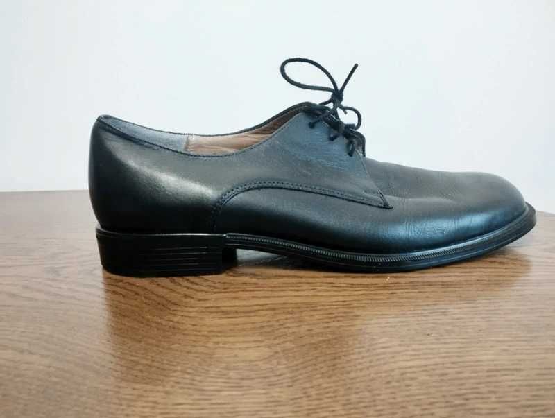Buty męskie skórzane wizytowe 43