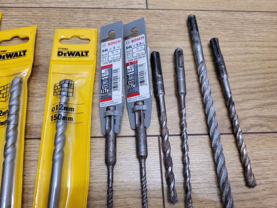 Wiertła do betonu, Dewalt, Bosch