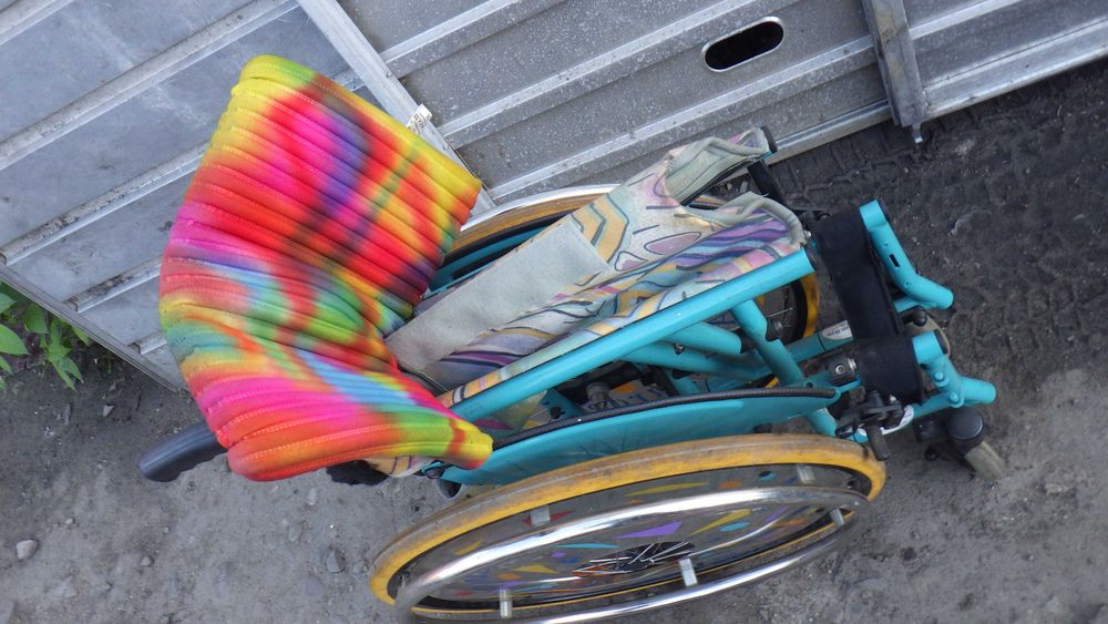 Elektryczny wózek Skladany